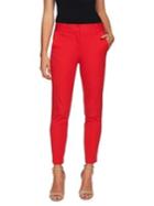 Cece French Cafe Straight-leg Stretch Pants