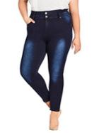 City Chic Plus Highrise Skinny Harley Jeans