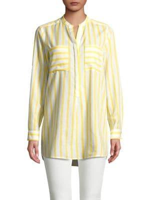 Vero Moda Striped Hi-lo Shirt