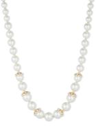 Anne Klein Simulated Pearl Collar Necklace