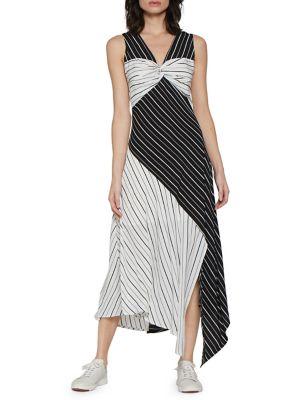 Walter Baker Carrie Mixed Stripe Dress