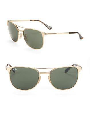 Ray-ban Rb3429 55mm Signet Pinstriped Square Sunglasses