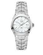 Tag Heuer Link Mother-of-pearl And Stainless Steel Bracelet Watch