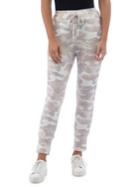 B Collection By Bobeau Camo Printed Brushed Joggers