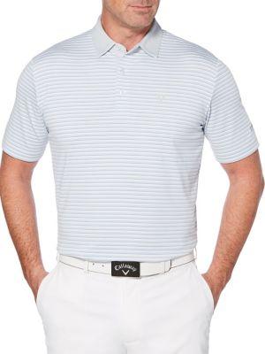 Callaway Short-sleeve Tonal Striped Polo