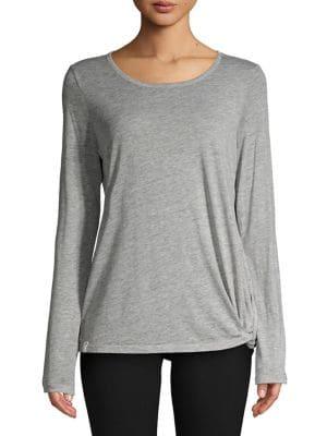 Marc New York Performance Knotted Long-sleeve Tee