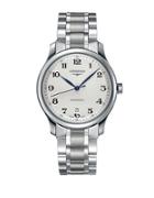 Longines Mens Master Collection Stainless Steel Bracelet Watch