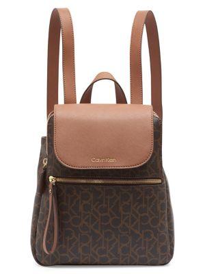 Calvin Klein Elaine Faux Leather Backpack