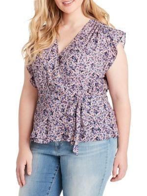 Jessica Simpson Plus Paislee Blouse