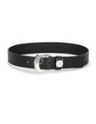 Michael Michael Kors Logo Leather Belt