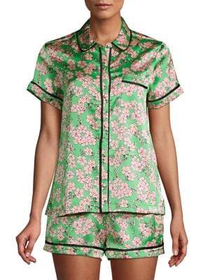 Kate Spade New York Floral Pj Shorts Set