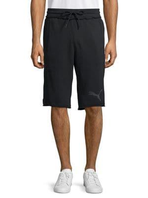 Puma Logo Bermuda Sweatshorts