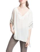 Plenty By Tracy Reese Oversize Placement Tunic Tee