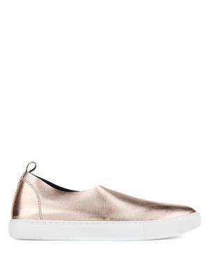 Kenneth Cole New York Kathy Metallic Leather Sneakers