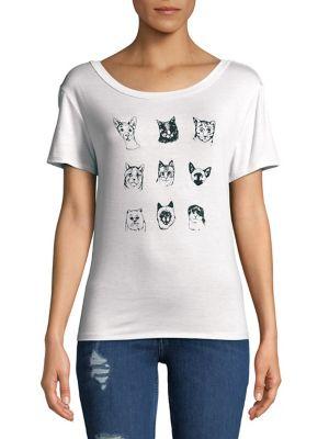 Prince Peter Collections Cat-print Short-sleeve Tee
