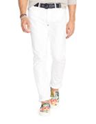 Polo Ralph Lauren Varick Slim-straight Hudson White Jeans