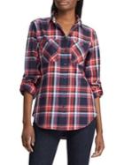 Lauren Ralph Lauren Relaxed-fit Plaid Cotton Shirt