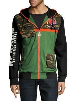 Reason Graphic Cotton Hoodie