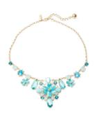 Kate Spade New York Multi-stone Floral Statement Necklace