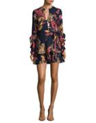Cmeo Collective Floral Fit-&-flare Dress
