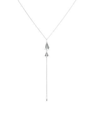 Lucky Brand Cowgirl California Crystal Tulip Y-necklace