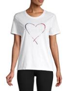 Tommy Hilfiger Performance Heart Logo Graphic Tee
