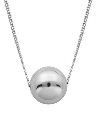 Lord & Taylor High Polished Ball Necklace
