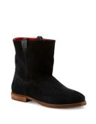 Liebeskind Berlin Round Toe Suede Ankle Boots