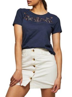 Miss Selfridge Cutwork Tee