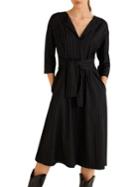 Mango Tie-front Fit-&-flare Dress