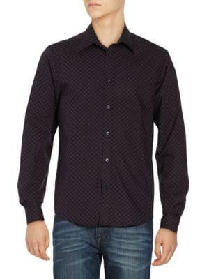 Ben Sherman Mod Checked-print Button-down Shirt