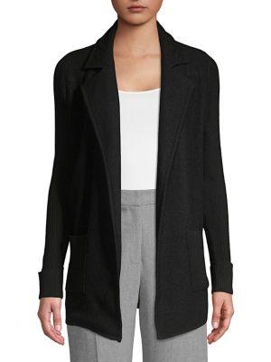 Jones New York Classic Open-front Sweater