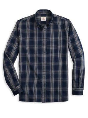 Brooks Brothers Red Fleece Plaid Twill Button-down Shirt