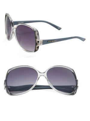 Steve Madden Square 64mm Sunglasses