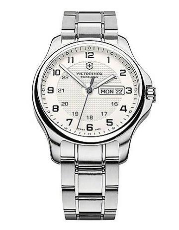 Victorinox Swiss Army Men's Officer Silver Watch