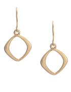 Kenneth Cole New York Goldtone Small Square Drop Earrings