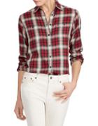 Lauren Ralph Lauren Plaid Twill Button-down Shirt
