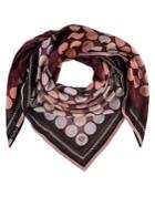 Fraas Patchwork Dots Square Scarf