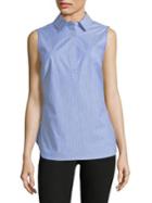 Calvin Klein Sleeveless Striped Top