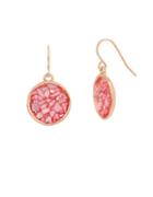 Kenneth Cole New York Shell Round Drop Earrings