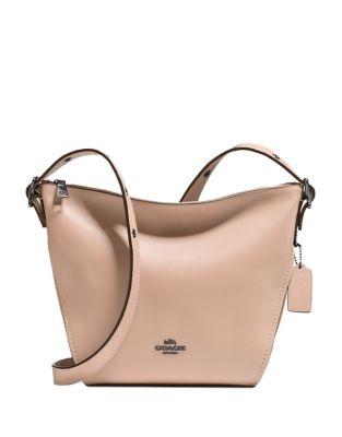 Coach Dufflette Mini Leather Shoulder Bag