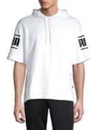 Puma Logo Short-sleeve Hoodie
