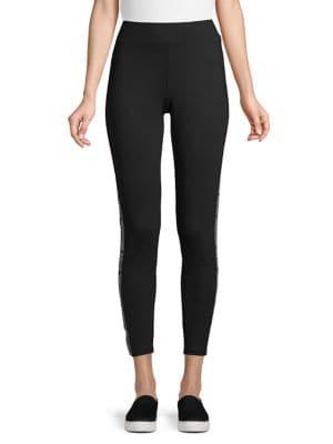 Michael Michael Kors Cropped Logo Leggings