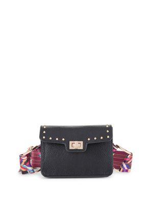 Steve Madden Studded Multicolored Strap Belt Bag