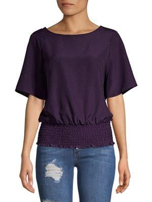 Michael Michael Kors Casual Boatneck Top
