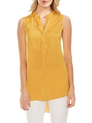 Vince Camuto Oasis Sleeveless Rumple Tunic