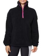 Betsey Johnson Embroidered Funnel Neck Pullover