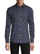 Michael Kors Dot-print Button-down Shirt