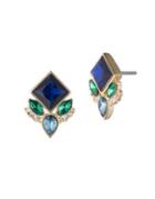 Carolee Pacific Gala Crystal Stud Earrings