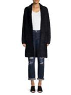 Context Fuzzy Open Front Duster Cardigan